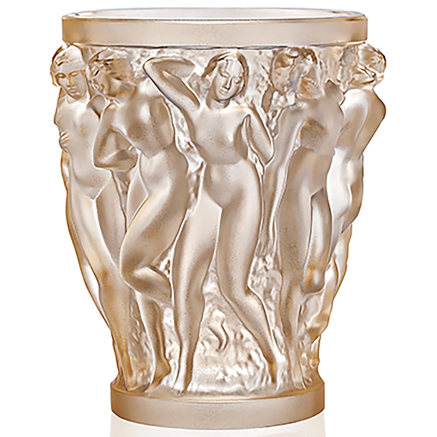 Bacchantes Vase Ss Gold Luster