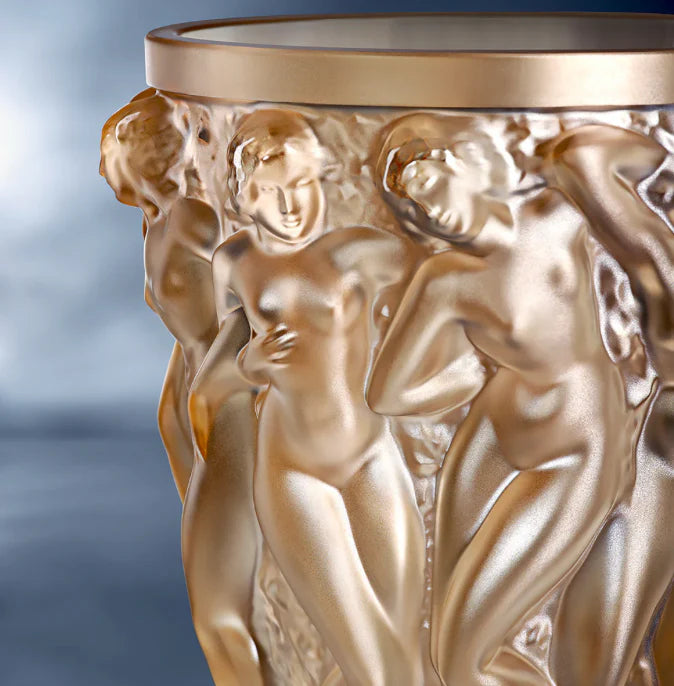 Bacchantes Vase Gold Luster